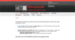Desktop Screenshot of dss-textiles.com
